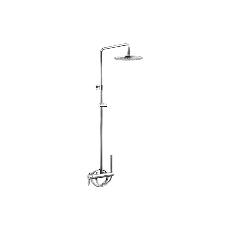 Doucheset met mengkraan en douche kop 254 mm. RIVIERA  316