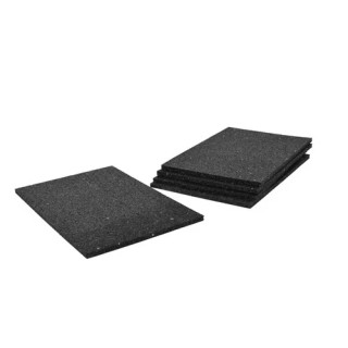 Ruber onderleger 3 x 60 x 90 mm